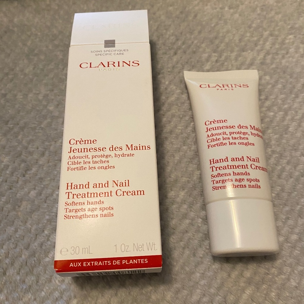 NEW Clarins Hand and Nail Treatment Cream
